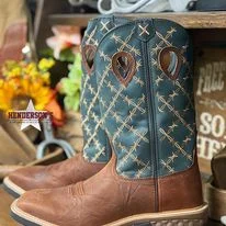 Western Work Boots by Twisted X ~ Mocha