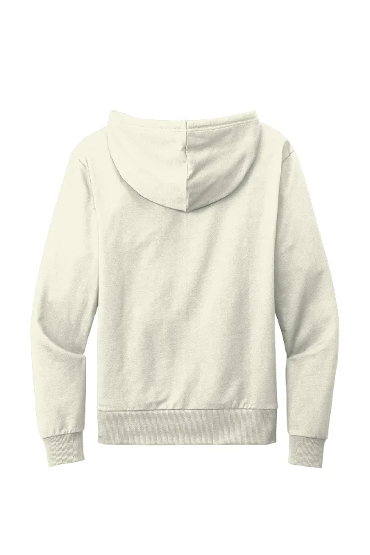 Allmade Mens Organic French Terry Hooded Sweatshirt Hoodie - White Sand