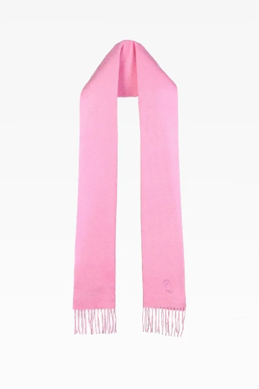 Baily Plain Cinderella Pink Cashmere Scarf