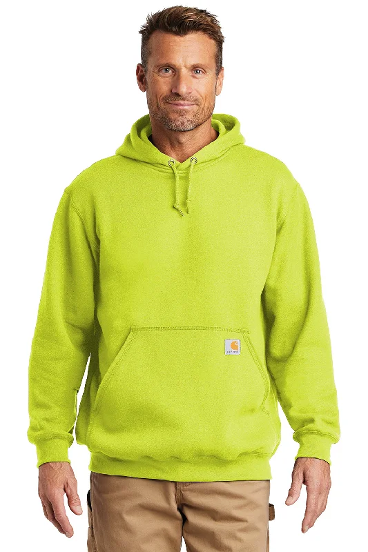 Carhartt Mens Hooded Sweatshirt Hoodie - Brite Lime Green