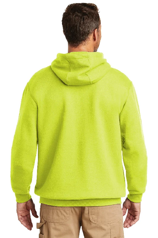 Carhartt Mens Hooded Sweatshirt Hoodie - Brite Lime Green