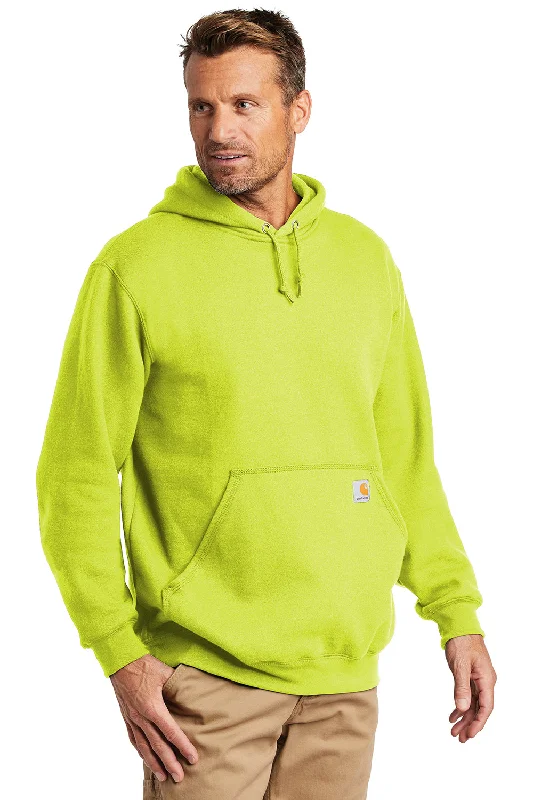 Carhartt Mens Hooded Sweatshirt Hoodie - Brite Lime Green