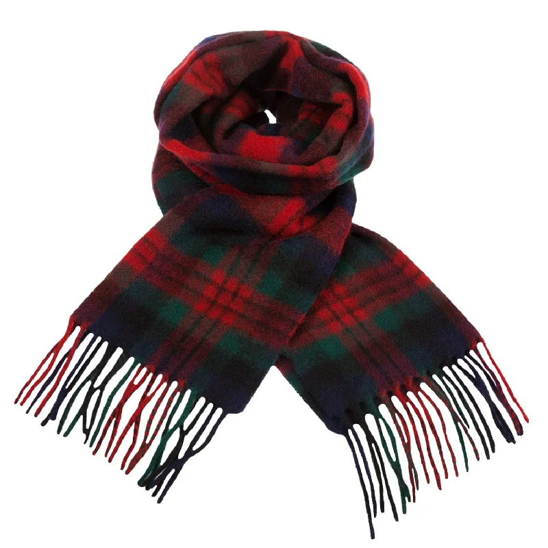 Cashmere Scottish Tartan Clan Scarf  Macduff