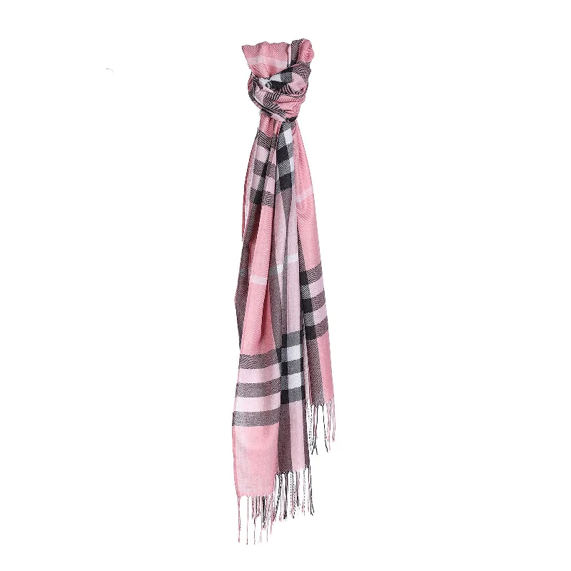 Checke Scarf Pink