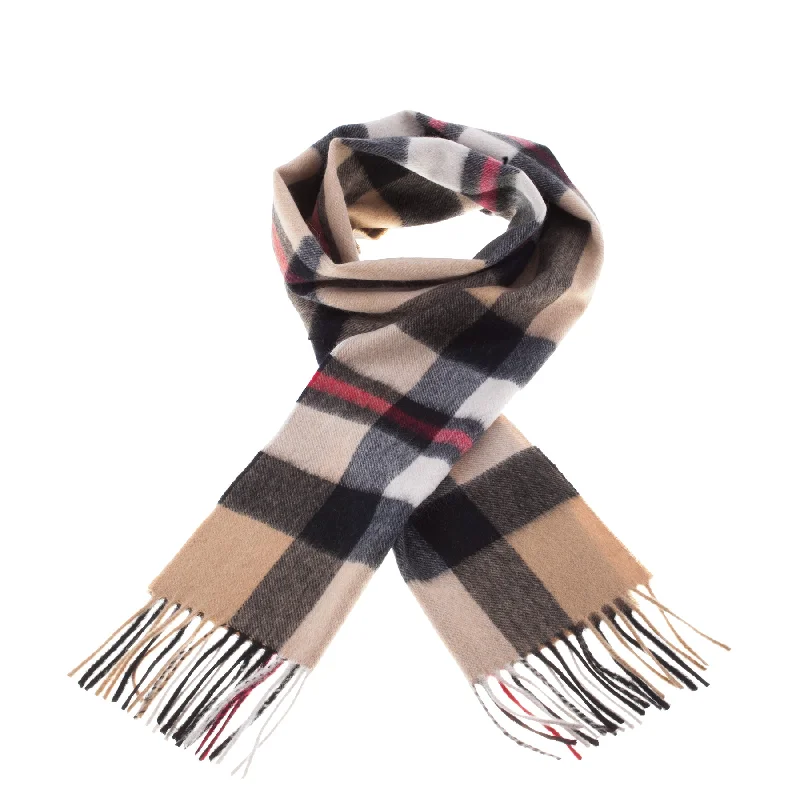 Edinburgh Cashmere Scarf  Exploded Thomson Camel