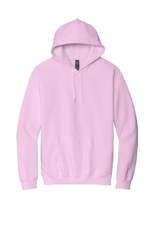 Gildan Mens Softstyle Hooded Sweatshirt Hoodie - Light Pink