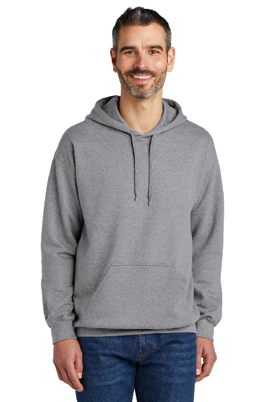 Gildan Mens Softstyle Hooded Sweatshirt Hoodie - Sport Grey