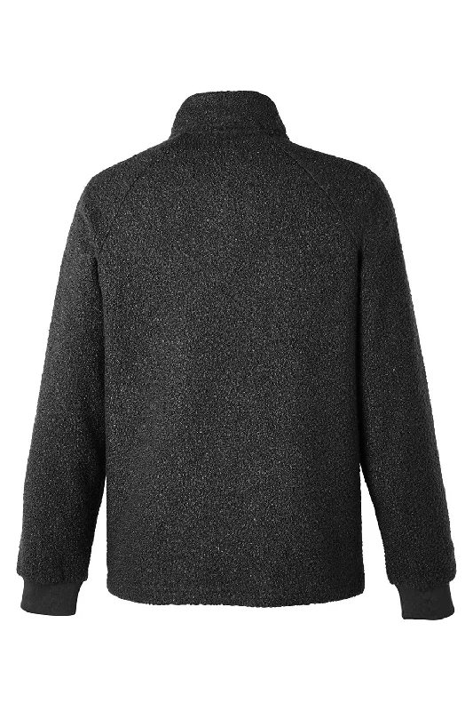 North End Mens Aura Sweater Fleece 1/4 Zip Sweatshirt - Black