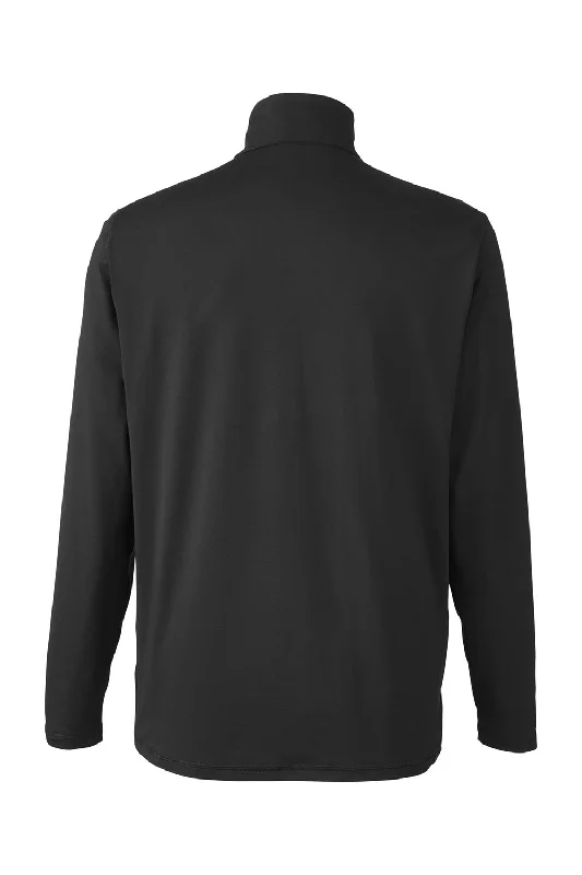 Puma Mens Cloudspun Moisture Wicking 1/4 Zip Sweatshirt - Black