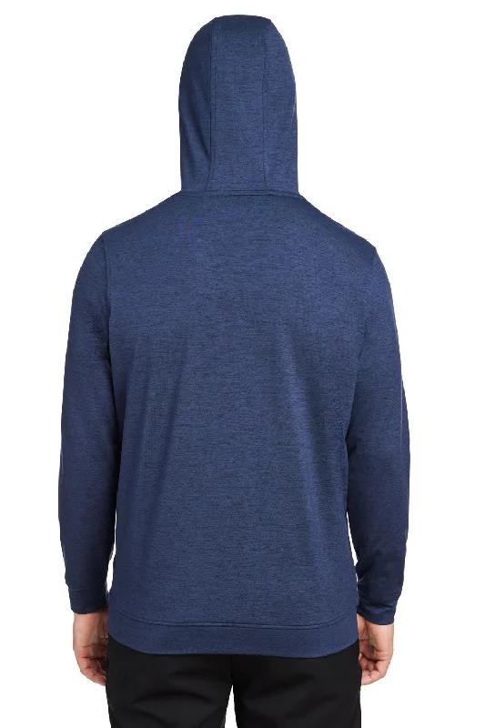 Puma Mens Cloudspun Moisture Wicking Hooded Sweatshirt Hoodie - Heather Navy Blue