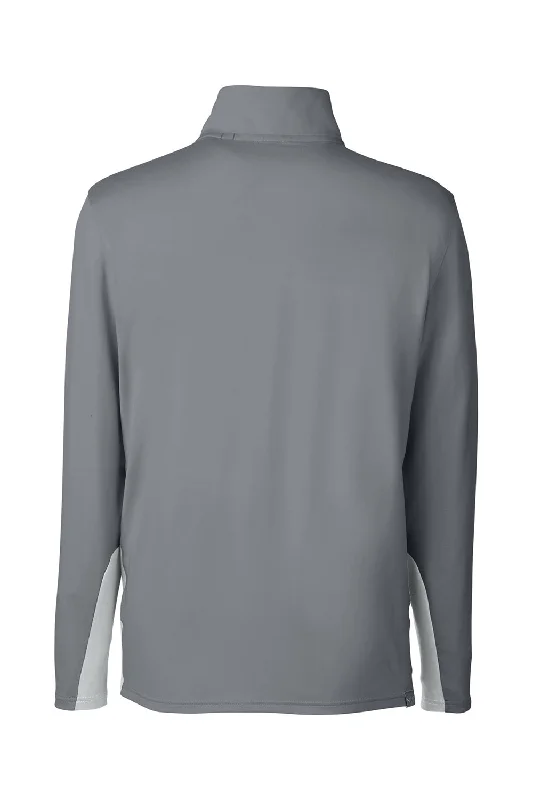 Puma Mens Gamer Moisture Wicking 1/4 Zip Sweatshirt - Quiet Shade Grey