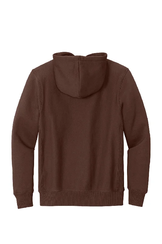 Sport-Tek Mens Fleece Hooded Sweatshirt Hoodie - Brown