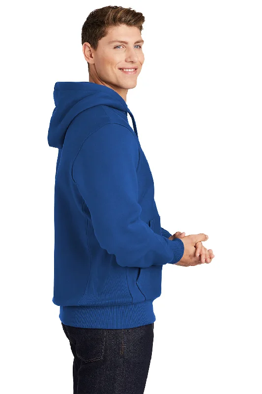 Sport-Tek Mens Fleece Hooded Sweatshirt Hoodie - Royal Blue