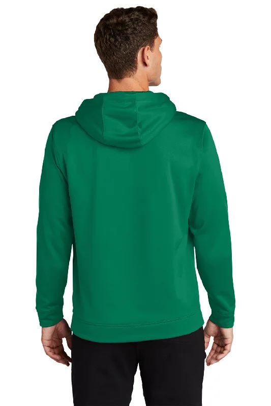 Sport-Tek Mens Sport-Wick Moisture Wicking Fleece Hooded Sweatshirt Hoodie - Kelly Green