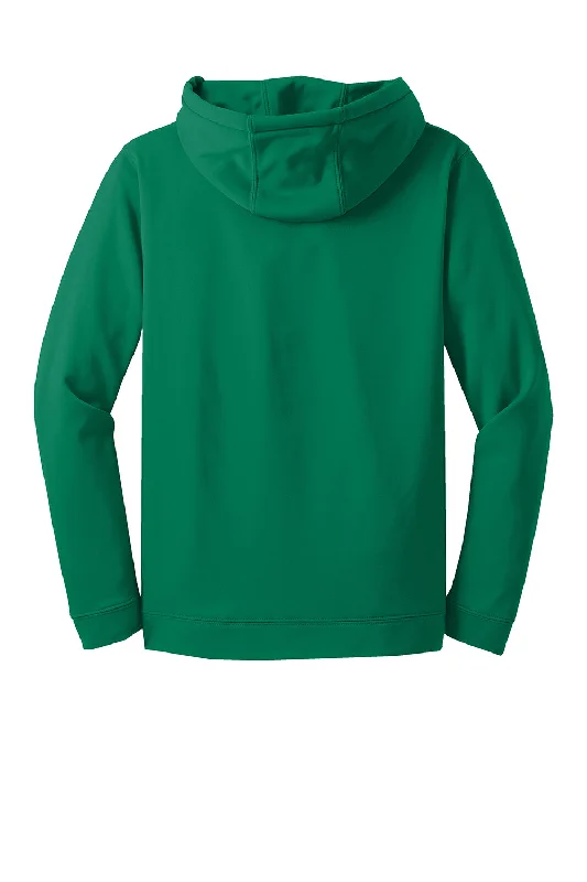 Sport-Tek Mens Sport-Wick Moisture Wicking Fleece Hooded Sweatshirt Hoodie - Kelly Green