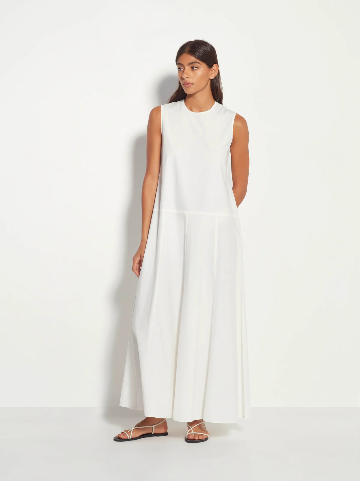 Juliette Hogan Symi Dress Organic Cotton - White