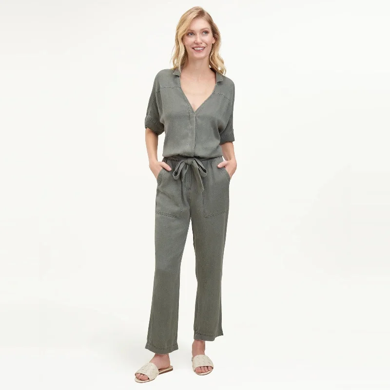 Soleil Jumpsuit (Olive)