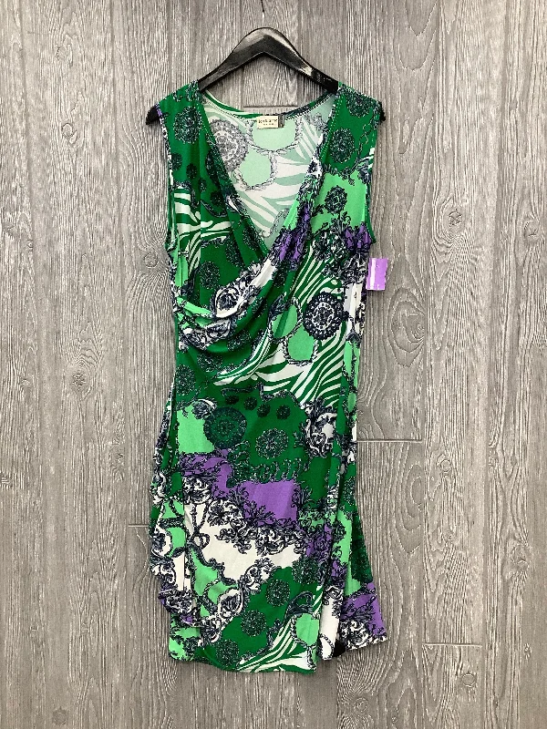 Green Dress Casual Midi Jon And Anna, Size L