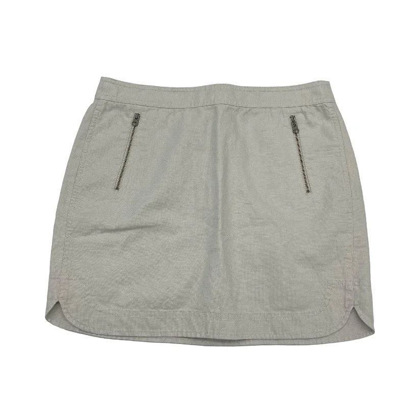 TAN J. CREW SKIRT MINI & SHORT, Size 6