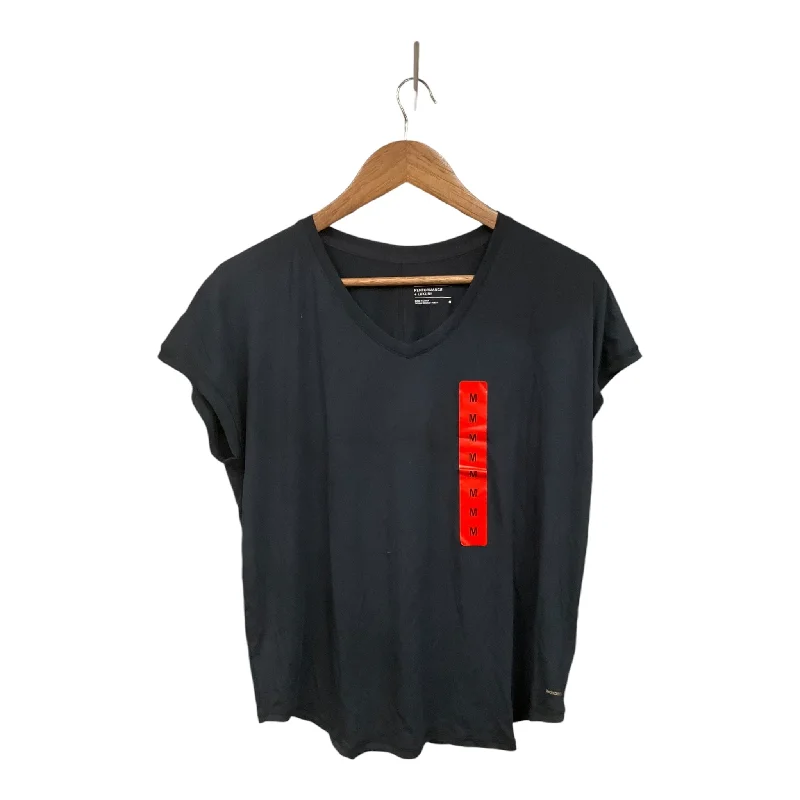 Top Short Sleeve By Mondetta In Black, Size: M