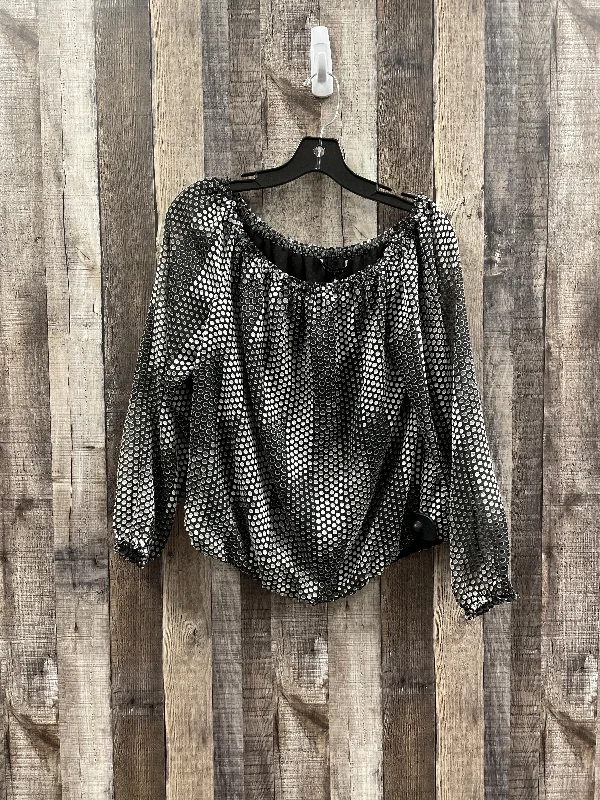 Blouse Long Sleeve By White House Black Market  Size: M