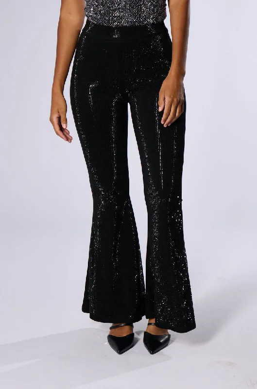 DISCO QUEEN FLARE LEG TROUSER