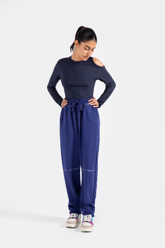 Cut & sew jogger trousers